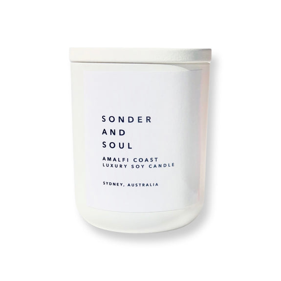 amalfi coast soy candle