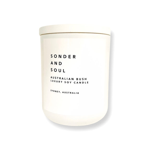 australian bush soy candle