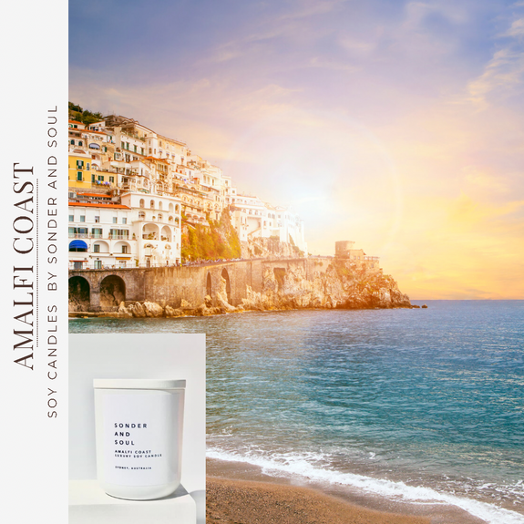 amalfi coast soy candle