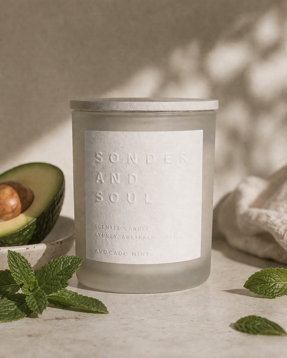 Avocado Mint Soy Candle