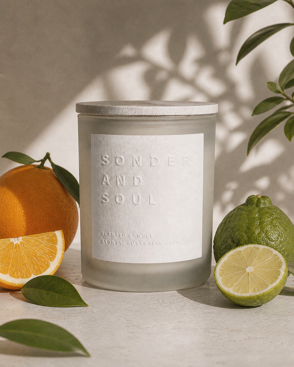Orange + Bergamot Soy Candle