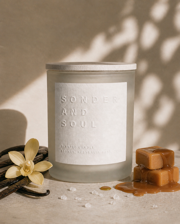 Vanilla Caramel Soy Candle
