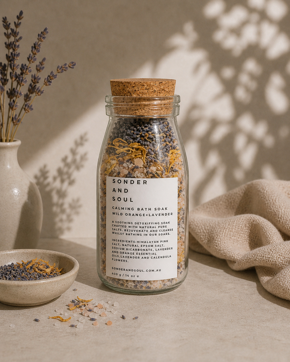 Lavender and Wild Orange Bath Soak