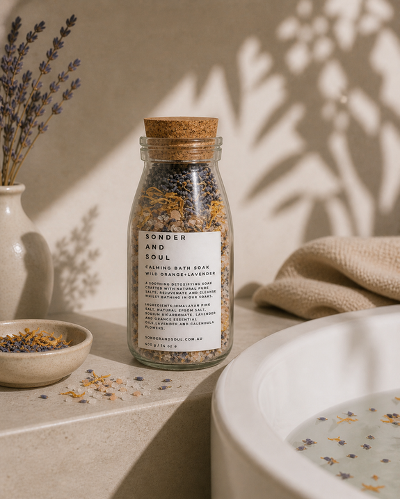 Lavender and Wild Orange Bath Soak