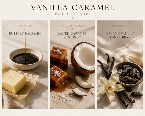 Vanilla Caramel Soy Candle