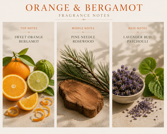 Orange + Bergamot Soy Candle