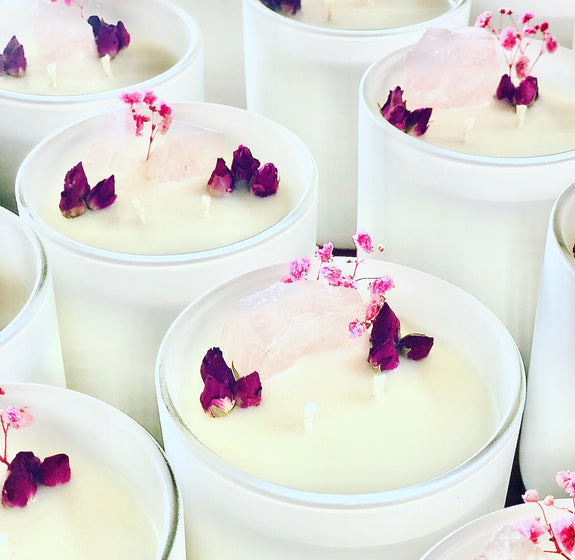 crystal candles